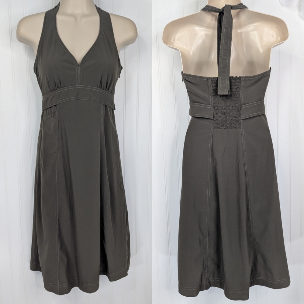 ATHLETA Pack Everywhere Halter Dress Sz XS - Picture 2 of 15